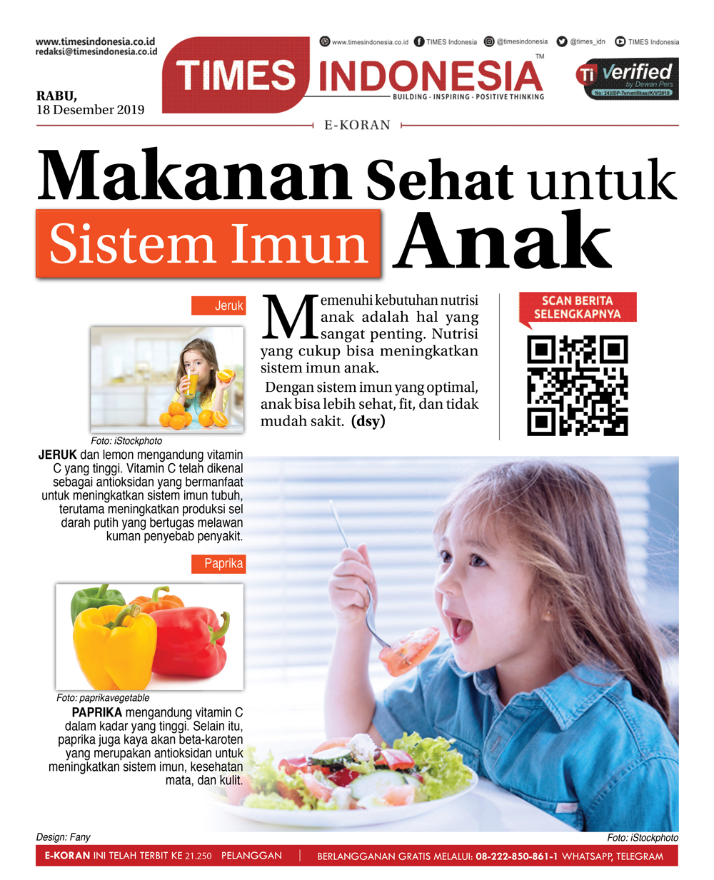 Tips Meningkatkan Sistem Imun Anak Dengan Cara Alami